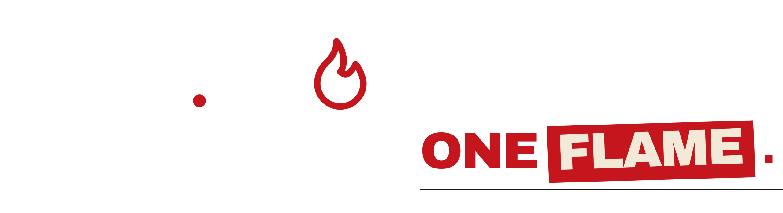 Two Guys, One Flame